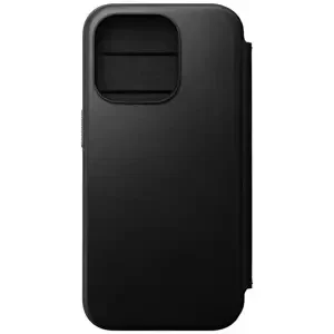 Pouzdro Nomad Modern Leather Folio, black - iPhone 15 Pro (NM01627685)