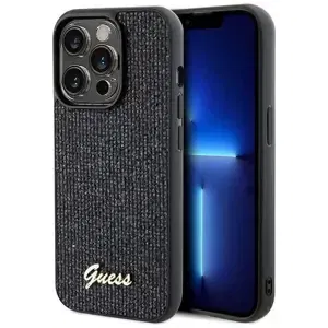 Kryt Guess GUHCP13LPMSDGSK iPhone 13 Pro / 13 6.1" black hardcase Disco Metal Script (GUHCP13LPMSDGSK)