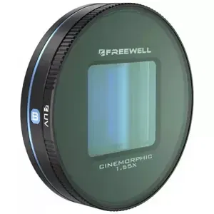 Freewell Blue Anamorphic Lens 1.55x for Galaxy and Sherp