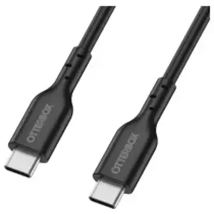 Kabel OtterBox STANDARD CABLE USB C-C 1M/USB-PD BLACK - PROPACK (78-81366)