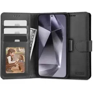 Pouzdro TECH-PROTECT WALLET GALAXY S24+ PLUS BLACK (5906203690558)