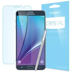 Ochranné sklo Spigen Screen Protector Crystal for Galaxy Note 5 clear (SGP11678)