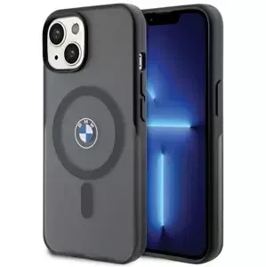 Kryt BMW BMHMP15MDSLK iPhone 15 Plus / 14 Plus 6.7" black hardcase IML Signature MagSafe (BMHMP15MDSLK)