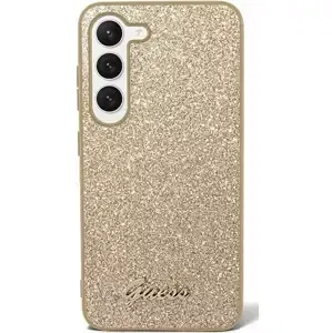 Kryt Guess GUHCS24LHGGSHD S24 Ultra S928 gold hardcase Glitter Script (GUHCS24LHGGSHD)