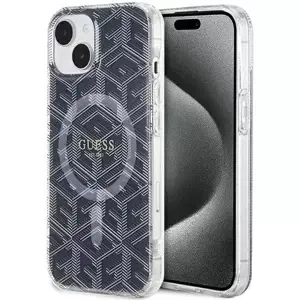 Kryt Guess GUHMP15MHGCUSTGK iPhone 15 Plus 6.7" black hardcase IML GCube MagSafe (GUHMP15MHGCUSTGK)