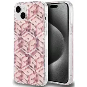 Kryt Guess GUHMP15MHGCUSTGP iPhone 15 Plus 6.7" pink hardcase IML GCube MagSafe (GUHMP15MHGCUSTGP)