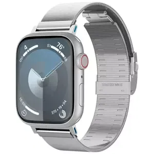 Řemínek Spigen Sleek Link, silver - Apple Watch 49mm/45mm/44mm/42mm (AMP07224)
