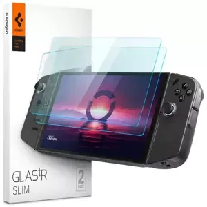 Ochranné sklo Spigen Glass tR Slim 2 Pack - Lenovo Legion Go  (AGL07413)