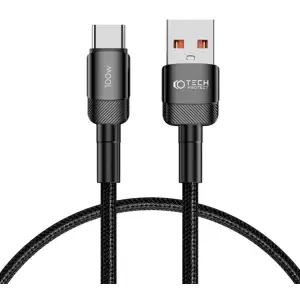 Kabel TECH-PROTECT ULTRABOOST EVO TYPE-C CABLE 100W/5A 50CM BLACK (5906203690701)