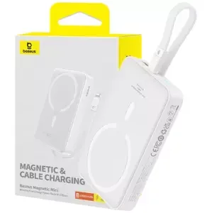 Nabíječka Baseus Powerbank Magnetic Mini 10000mAh 20W MagSafe (white)