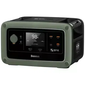 Elektrocentrála Baseus Portable Power Station Energy Stack 600W Green