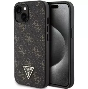 Kryt Guess GUHCP15MPG4GPK iPhone 15 Plus 6.7" black hardcase 4G Triangle Metal Logo (GUHCP15MPG4GPK)