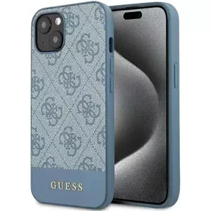 Kryt Guess GUHCP15SG4GLBL iPhone 15 6.1" blue hardcase 4G Stripe Collection (GUHCP15SG4GLBL)
