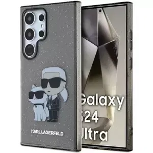 Kryt Karl Lagerfeld KLHCS24LHNKCTGK S24 Ultra S928 black hardcase Glitter Karl&Choupette (KLHCS24LHNKCTGK)