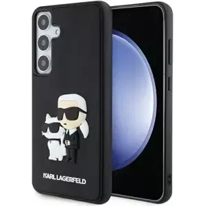 Kryt Karl Lagerfeld KLHCS24M3DRKCNK S24+ S926 black hardcase 3D Rubber Karl&Choupette (KLHCS24M3DRKCNK)