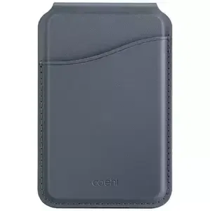 Peněženka UNIQ Coehl Esme magnetic wallet with mirror and stand dark blue (UNIQ-ESMEMCHM-SPBLUE)