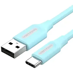 Kabel Vention USB 2.0 A to USB-C 3A cable 1.5m COKSG light blue