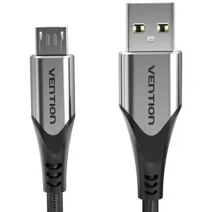 Kabel Vention USB 2.0 A to Micro-B 3A cable 0.5m COAHD gray