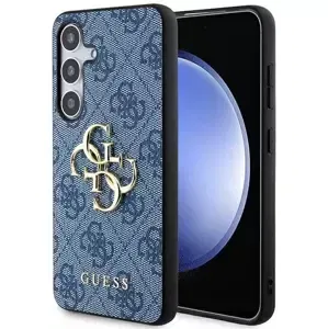 Kryt Guess GUHCS24M4GMGBL S24+ S926 blue hardcase 4G Big Metal Logo (GUHCS24M4GMGBL)