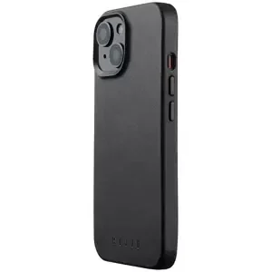 Kryt Mujjo Full Leather Case with MagSafe for iPhone 15- Black