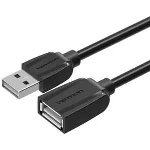 Kabel Vention Extension Cable USB 2.0 VAS-A44-B100 1m Black