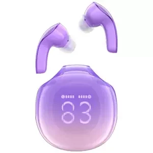 Sluchátka Acefast Earphones TWS T9, Bluetooth 5.3, IPX4 (grape purple)