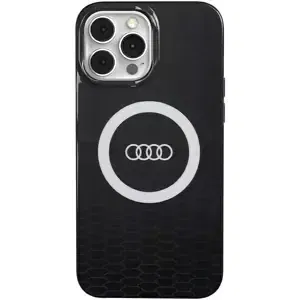 Kryt Audi IML Big Logo MagSafe Case iPhone 13 Pro Max 6.7" black hardcase AU-IMLMIP13PM-Q5/D2-BK (AU-IMLMIP13PM-Q5/D2-BK)