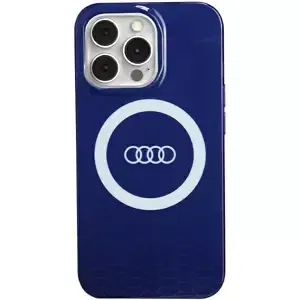 Kryt Audi IML Big Logo MagSafe Case iPhone 13 Pro 6.1" navy blue hardcase AU-IMLMIP13P-Q5/D2-BE (AU-IMLMIP13P-Q5/D2-BE)