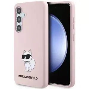 Kryt Karl Lagerfeld KLHCS24MSNCHBCP S24+ S926 hardcase pink Silicone Choupette (KLHCS24MSNCHBCP)