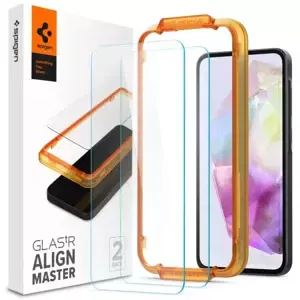 Ochranné sklo Spigen Glass tR AlignMaster 2 Pack -  Samsung Galaxy A35 (AGL07772)