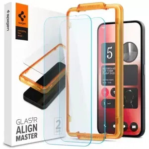 Ochranné sklo Spigen Glass tR AlignMaster 2 Pack - Nothing Phone (2a) (AGL07681)