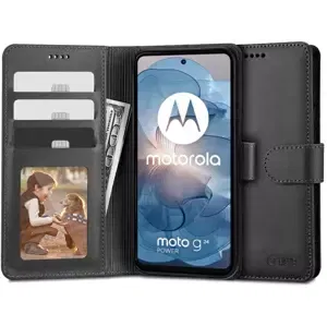 Pouzdro TECH-PROTECT WALLET MOTOROLA MOTO G24 / G24 POWER / G04 BLACK (5906302307913)