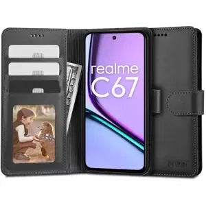 Pouzdro TECH-PROTECT WALLET REALME C67 4G / LTE BLACK (5906302308163)