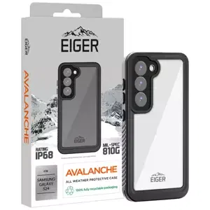 Kryt Eiger Avalanche Case for Samsung S24 in Black