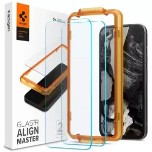 Ochranné sklo Spigen Glass tR AlignMaster 2 Pack - Google Pixel 8a (AGL07464)