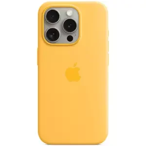 Kryt Apple iPhone 15 ProMax Silicone Case with MagSafe - Sunshine