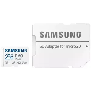 Paměťová karta Samsung micro SDXC 256GB EVO Plus card + SD adapter