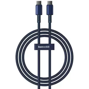 Kabel Baseus Tungsten Glod USB-C to USB-C cable, 100W, 1m (blue)