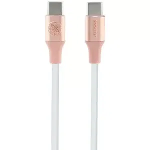 Kabel Guess GUCCLALRGDP kabel USB-C - USB-C 1.5m Fast Charging pink Ebossed Logo (GUCCLALRGDP)