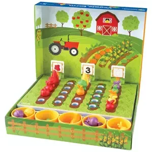 Hračka Learning Resources Vegetable Farma LER 5553 sorting learning kit