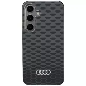 Kryt Audi IML Pattern MagSafe Case S24 S921 black hardcase AU-IMLMS24-Q5/D3-BK (AU-IMLMS24-Q5/D3-BK)