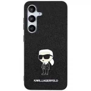 Kryt Karl Lagerfeld KLHCSA35GKNPSK A35 A356 black hardcase Fixed Glitter Ikonik Logo Metal Pin (KLHCSA35GKNPSK)