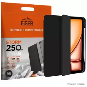 Pouzdro Eiger Storm 250m Stylus iPad Air 11 (2024)/ Air (2022) Black