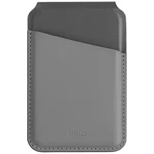 Peněženka UNIQ Lyden DS magnetic RFID wallet and phone stand grey-black (UNIQ-LYDENDS-RGRYBLK)