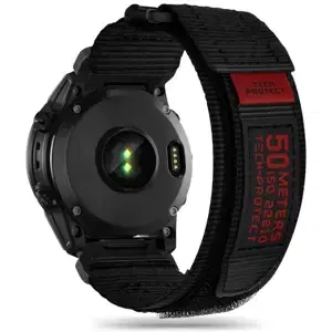 Řemínek TECH-PROTECT SCOUT PRO GARMIN FENIX 3 / 5X / 3HR / 5X PLUS / 6X / 6X PRO / 7X BLACK (5906302309283)