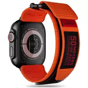 Řemínek TECH-PROTECT SCOUT PRO APPLE WATCH 4 / 5 / 6 / 7 / 8 / 9 / SE / ULTRA 1 / 2 (42 / 44 / 45 / 49 MM) ORANGE (5906302309382)