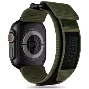 Řemínek TECH-PROTECT SCOUT PRO APPLE WATCH 4 / 5 / 6 / 7 / 8 / 9 / SE / ULTRA 1 / 2 (42 / 44 / 45 / 49 MM) MILITARY GREEN (5906302309399)