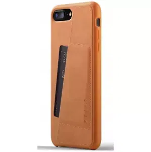 Kryt MUJJO Full Leather Wallet Case for iPhone 8 Plus / 7 Plus - Tan (MUJJO-CS-091-TN)