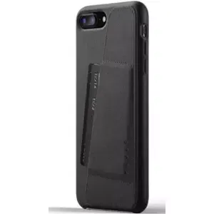 Kryt MUJJO - Full Leather Wallet Case for iPhone 8 Plus /7 Plus - Black (MUJJO-CS-091-BK)