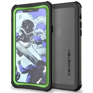 Kryt Ghostek - iPhone X/XS Waterproof Case Nautical Series, Green (GHOCAS821)